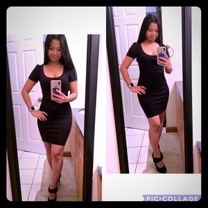 Forever 21 black mini dress